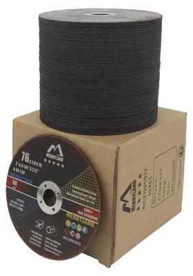 Obrázek produktu pro 50 kusů brusných kotoučů 76 X 1,0 mm pro kov, ocel, nerezová ocel, železo