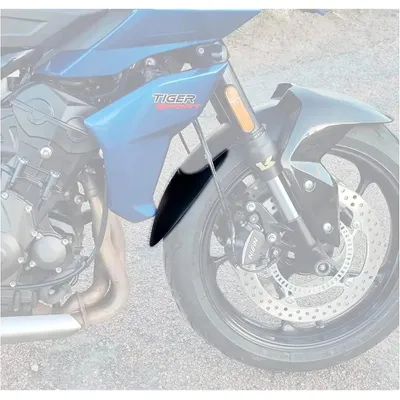 Produktbild von Puig Triumph Tiger Sport 800 2025 Vorderradkotflügelverlängerung Schwarz Schwarz One Size