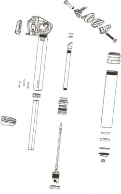 Obrázek produktu pro Sada distančních vložek Sram pro osy Reverb Xplr 27.2 2022+ 12 kusů Silver Silver One Size