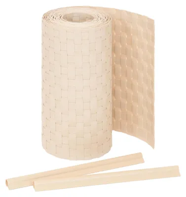 Produktbild von Jardinion Sichtschutzstreifen für Doppelstabmatten 250 x 19cm Beige
