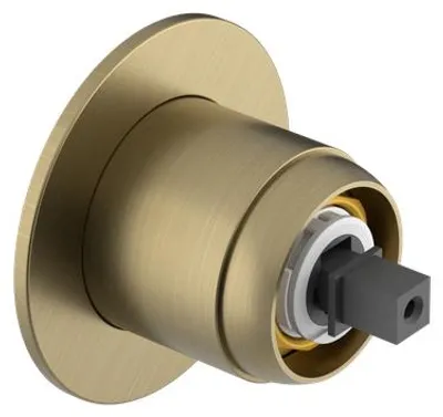 Imagen del producto de Cuerpo para grifo de ducha empotrado Sapho ULTRAMIX, de una vía, color dorado mate