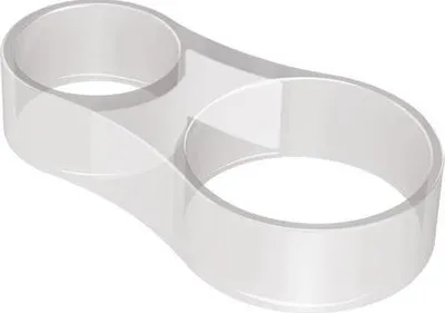 Zdjęcie produktu dla Osłona rączki prysznicowej Delabie odpowiednia dla. Prętów od D25 do 35 mm