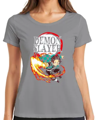 Obrázek produktu pro Dámské tričko s motivem Anime Shonen, šedá, 3XL
