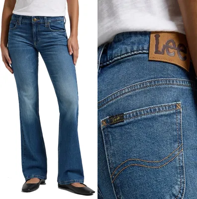 Produktbild von LEE Damen, Jeanshosen Slim fit, HIGH RISE SKINNY, W31 L29, Blau, Jeans, baggyjeans, buggy