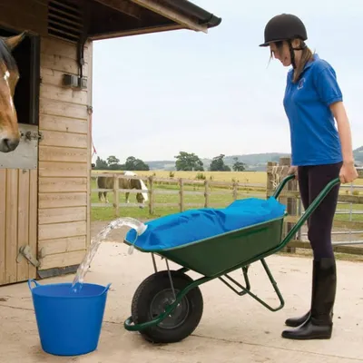 Image de Kerbl Wasserbehälter für Schubkarre "H2GoBag" (LxB 100x70cm 80 Liter blau) 29382