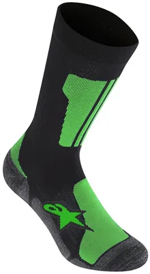 Produktbild von Alpinestars Crew Socken Grösse: S, Farbe: Grün