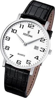 Zdjęcie produktu dla Festina F16476/1 Zegarek Męski Klasyczny Stal Nierdzewna Skóra
