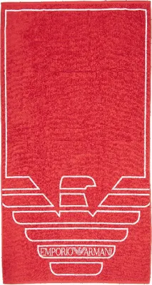 Produktbild von Strandtuch EMPORIO ARMANI Pool oder Spa Schwamm Baumwolle Beachwear cm.170x100 Artikel 231772 2R451 TOWEL, UNICA - ONE SIZE, Cotone 100%