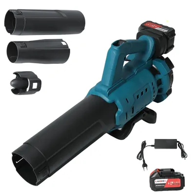 Productafbeelding van Bladblazer - Bladblazers met Accu - Elektrische Bladblazer - Brushless Motor - Draadloze - 130MPH - 480CFM