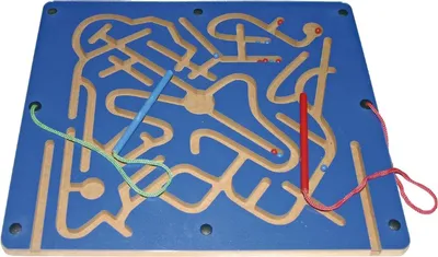 Magnetspiel für Zwei - Kugel Labyrinth Kinder