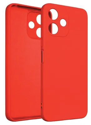 Produktbild von Beline Etui Silikon Xiaomi Redmi 12Czerwony/Rot