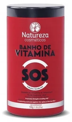 Produktbild von Natureza SOS Bath of Vitamins Haarmaske 1000 ml