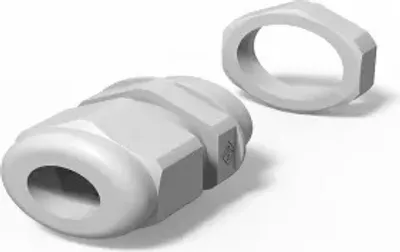 Obrázek produktu pro METZ CONNECT 150811M20-E, světle šedá, polyamid, 1 ks, rovná, M20, 160 mm