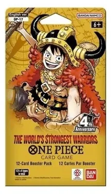 Produktbild von One Piece OP-17 THE WORLD´S STRONGEST WARRIORS Sleeved Booster