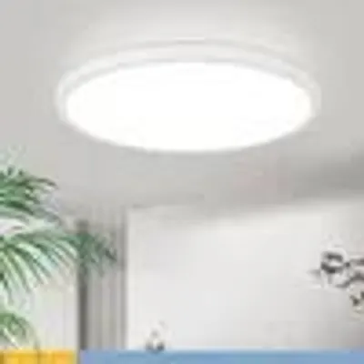 Immagine prodotto di ZMH Lampada da soffitto LED Lampada da soffitto  Diametro 30 cm  6000K Lampada piatta per camera da letto Lampada rotonda per cucina 18 W Illuminazione da soffitto per camera da letto Lampada per corridoio