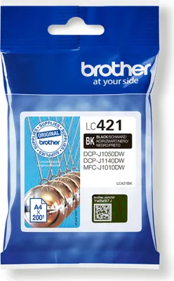 Produktbild von Brother LC-421 BK schwarz