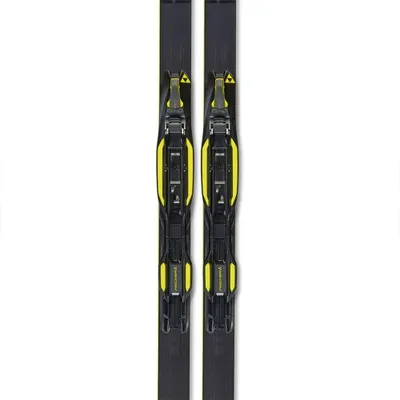 Produktbild von Fischer Carbonlite Classic+race Classic Ifp Junior-langlaufski Set Gelb,Schwarz 177 Jungen,Mädchen Gelb,Schwarz 177