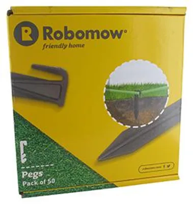 Image de Lot De 50 Piquets De Fixation Pour Tondeuses Robots Robomow (tous Modèles) - Origine: Mrk7101a-et.