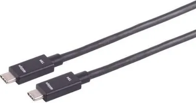 Immagine prodotto di Cavo Thunderbolt 4, UltraFlex, da USB-C a USB-C, 40 Gbit/s, PD 100W, 20V/5A - Lunghezza: 0,5 m
