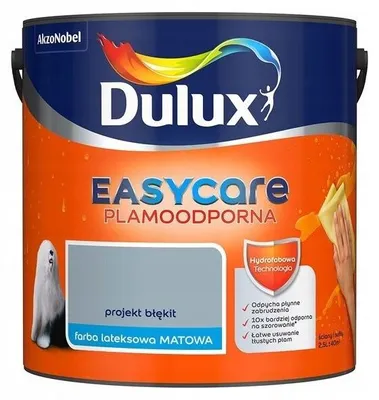 Produktbild von Latexfarbe Innen Wand & Decke, fleckenabweisend matt, Blau 2,5 L