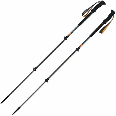 Obrázek produktu pro Viking Kangri Grey/Orange 65 - 135 cm Turistické hole