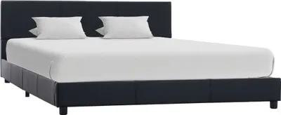 Immagine prodotto di Maison Exclusive - Letto in Pelle finta nera 160x200 cm
