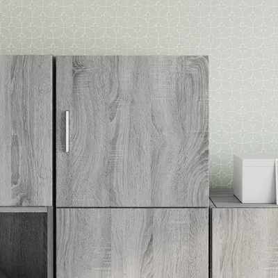 Produktbild von 2024 Möbel Wandschrank Grau Sonoma 40x42,5x40 cm Holzwerkstoff Kommoden 5925724
