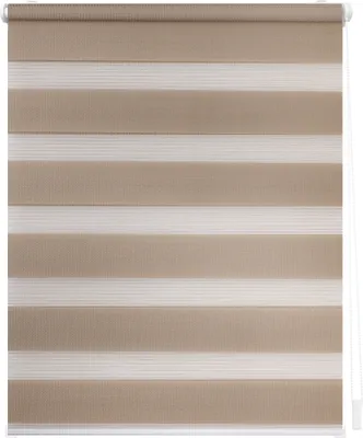Produktbild von Lichtblick Duo Rollo Klemmfix, ohne Bohren Taupe, 80 cm, 80 cm x 150 cm (B X L)