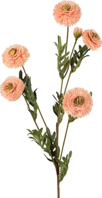 Produktbild von Kunstblume Chrysantheme PFIRSICH