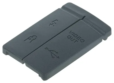 Produktbild von vhbw Kontaktabdeckung kompatibel mit Canon EOS 40D Kamera für PC, Fernbedienungs-, VIDEO OUT und DIGITAL Anschluss - Gummi Schwarz