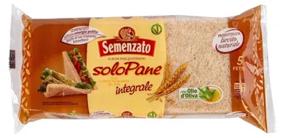 Produktbild von Semenzato Tramezzini Vollkorn 5 x 50g – Vollkorn-Sandwichbrot, 250g Gesamtgewicht