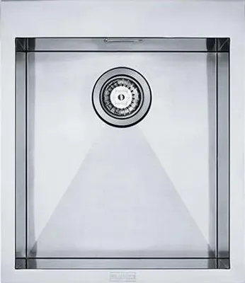 Produktbild von Franke PPX 210-44 TL, Bündiges Waschbecken, Rechteckig, Edelstahl, Edelstahl, 1 Becken, Rechteckig