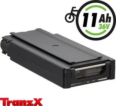 Produktbild von TranzX® E-Bike Akku BL03 36V 11Ah für Winora, Sachs, Hercules u.v.m. (ABB036C000301)