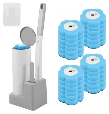 Produktbild von Wegwerf-Toilettenbürste mit 24 Nachfüllungen