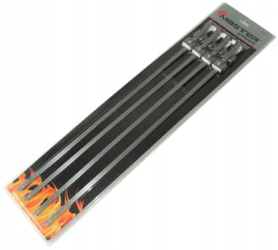 Imagen del producto de Brochetas para parrilla, 43 cm / 4 unidades.