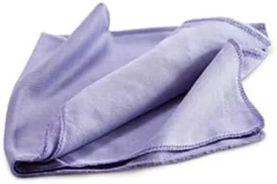 Productafbeelding van Antistreep Doek - Glasdoek Polijstdoek - Ramen Zemen - Streeploos Resultaat - 40x40 cm - Grijs