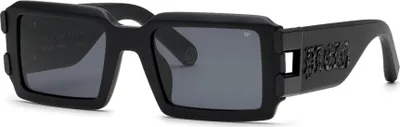 Produktbild von Philipp Plein SPP129V Nero sabbiato/opaco 54/22/145 Herren Sonnenbrillen