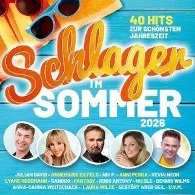 Produktbild von Schlager Im Sommer 2026-40 Hits (2CD)
