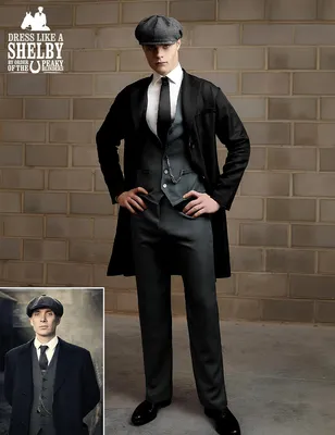 Produktbild von Tommy Shelby Kostüm Peaky Blinders Herren - L