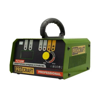 Obrázok produktu pre Nabíjačka Procraft PZ10M nabíjacie napätie 6/12 V nabíjací prúd 10 A pre batérie osobných a nákladných automobilov a motocyklov