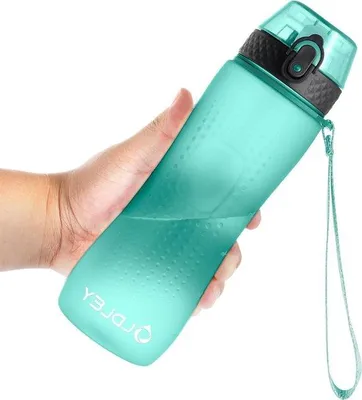 Produktbild von Famanu Wasserflasche für Kinder - 750 ml Sportflasche mit Zeitmarkierung - auslaufsicher und BPA-frei