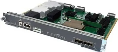 Produktbild von Cisco WS-X45-SUP8L-E=, Gigabit Ethernet, 10,100,1000 Mbit/s, IEEE 802.3, IEEE 802.3ae, IEEE 802.1D, IEEE 802.1w, IEEE 802.1s, IEEE 802.1p, IEEE 802.1Q, 55000 Eintragungen, 560 Gbit/s, 0 - 40 °C
