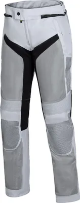 Zdjęcie produktu dla Tekstylne spodnie motocyklowe IXS Trigonis-Air, jasnoszary/czarny, M