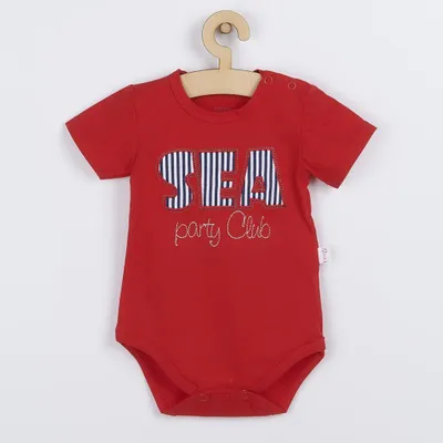 Produktbild von Baby Sommerbody Koala Sea Party rot, Gr. 74 (6-9m)