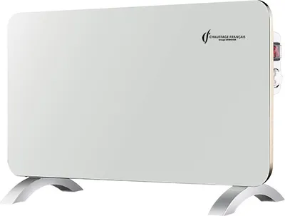 Produktbild von Mobiler Elektrischer Glasheizkörper Sorimo Sannover 1000 W Weiß