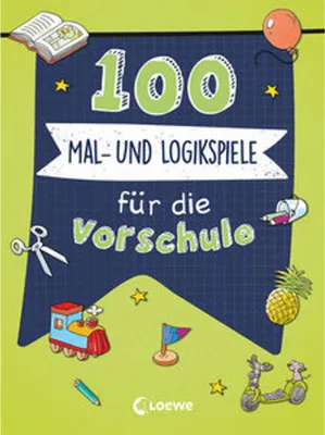 Obrázok produktu pre 100 Mal- und Logikspiele für die Vorschule