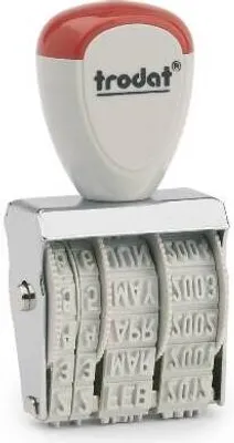 Produktbild von Trodat 1020 Classic Datumstempel Monat abgekürzt, Abdruckgröße 5 x 32 mm
