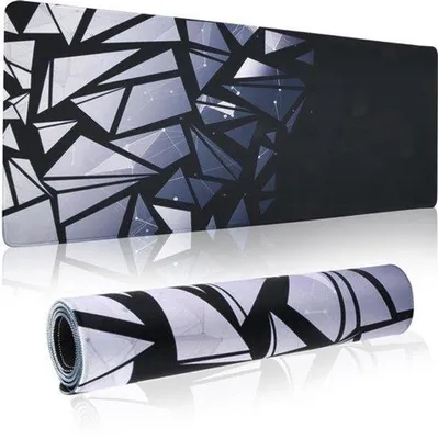 Productafbeelding van Bureau Onderlegger XXL Muismat - 900 X 400 Mm - Rubber - Gaming En Kantoor - Rechthoekig