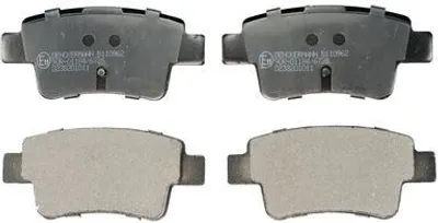 Produktbild von DENCKERMANN Bremsbeläge Satz Hinten Bremsklötze für FIAT GRANDE PUNTO (199) B110962