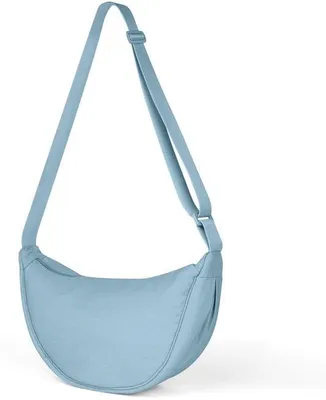 Produktbild von Unyqoos® Halbmond‑Schultertasche aus Nylon für Damen – verstellbarer Tragegurt, mehrere Fächer, vielseitige Crossbody‑Handtasche